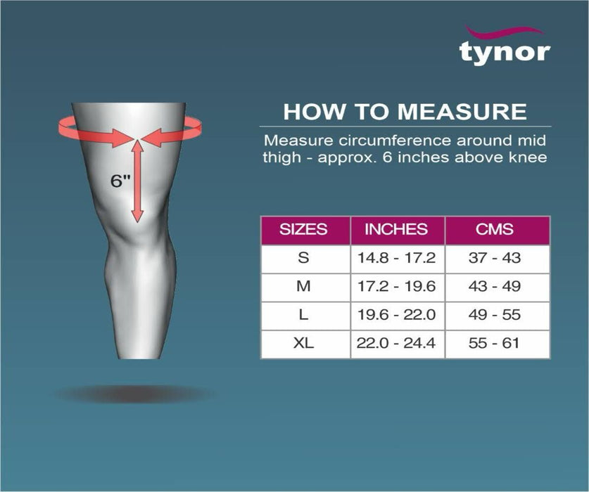 Tynor Thigh Support Elastic - The Med Pharma