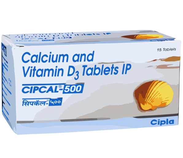 Cipcal Tablet (500mg) (15Tab) (Buy 1 Get 1 Free) - The Med Pharma