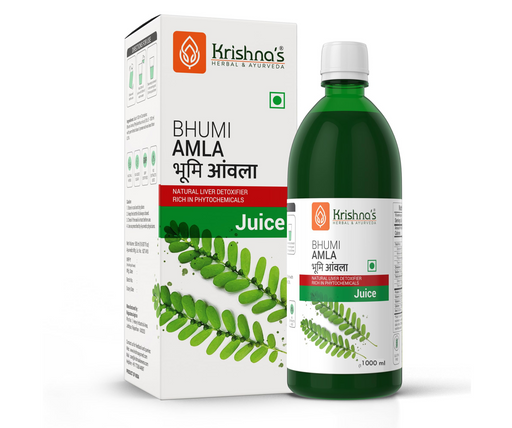 Krishna's Herbal & Ayurveda Bhumi Amla Juice (500ML) - The Med Pharma