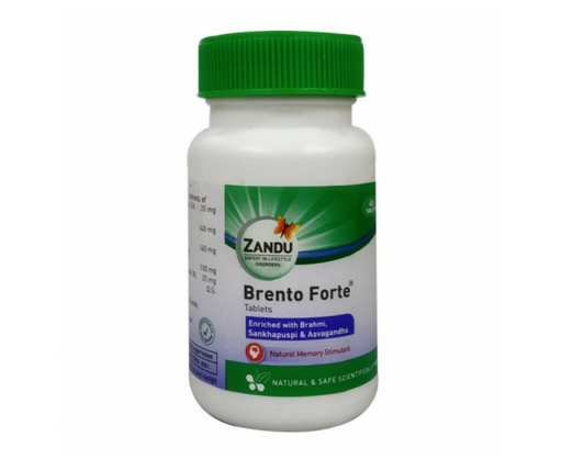 Zandu Brento Forte Tablet (60Tab) - The Med Pharma