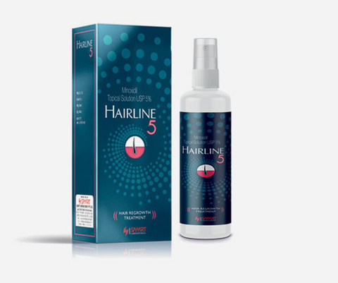 Smart Minoxidil Hairline 5% Topical Solution (60ml)