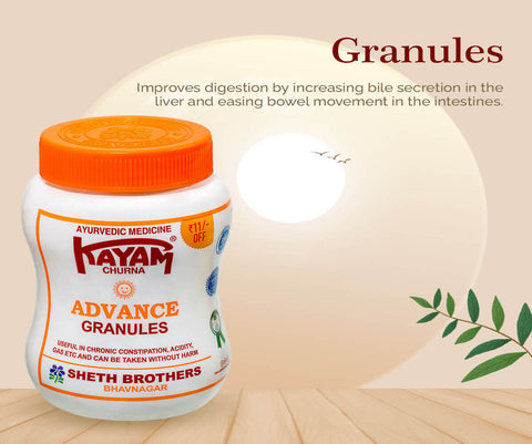Sheth Brothers New Kayam Churna Advance Granules (100gm)