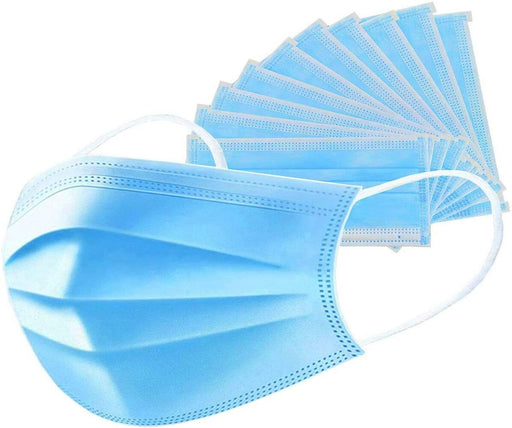 Disposable Surgical Face Mask (Blue) (50pcs) - The Med Pharma