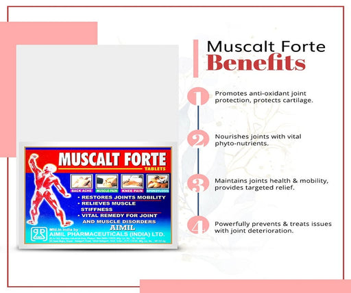 Aimil Muscalt Forte Tablets (30tab) - The Med Pharma
