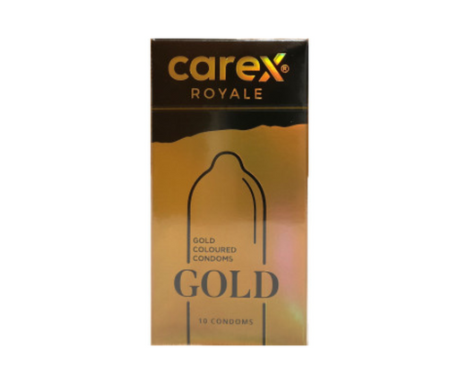 Carex Royale Gold Coloured Condoms