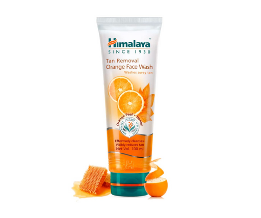 Himalaya Tan Removal Orange Face Wash (100ml)