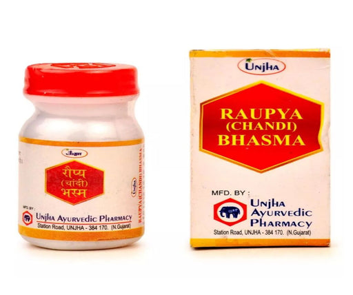 Unjha Raupya (Chandi) Bhasma (2.5gm) - The Med Pharma