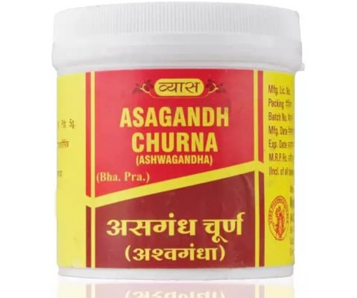 Vyas Asagandh (Ashwagandha) Churna (100gm) - The Med Pharma