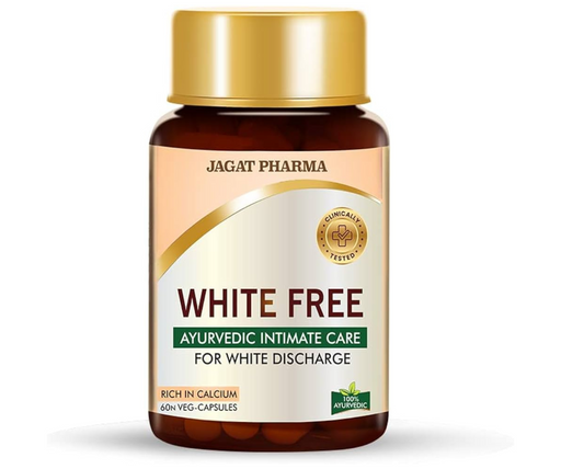 Jagat Pharma White Free Capsules (60Cap) - The Med Pharma