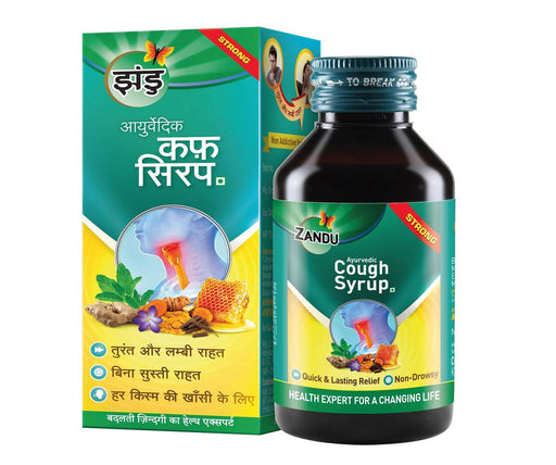 Zandu Ayurvedic Cough Syrup (100ml) - The Med Pharma