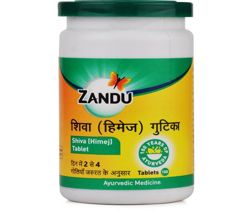 Zandu Shiva (Himej) Tablet (100tab) - The Med Pharma