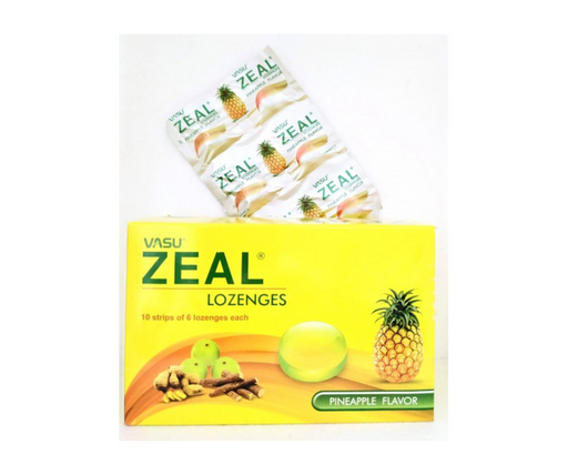 Vasu Zeal Lozenges Pineapple 